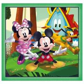 Puzzles 48 piezas square Mickey Minnie Disney y Amigos