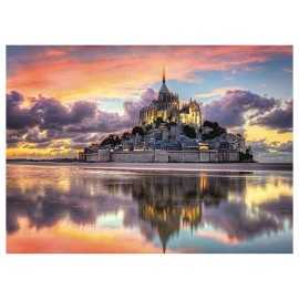 Oferta Puzzle 1000 Piezas Abadía Mont Saint Michel - Francia