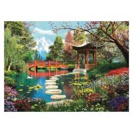 Oferta Puzzle 1000 Piezas Jardín Monte Fuji