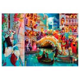 Oferta Puzzle 1000 Piezas Luna de Carnaval en Venecia