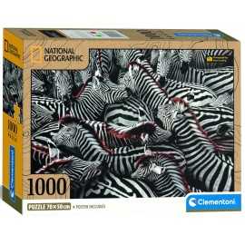 Comprar Puzzle 1000 Piezas Cebras Africanas National Geographic