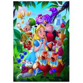 Oferta Puzzle 1000 piezas Alicia en el Pais de las Maravillas Disney