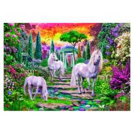 Oferta Puzzle 2000 Piezas Jardín de Unicornios