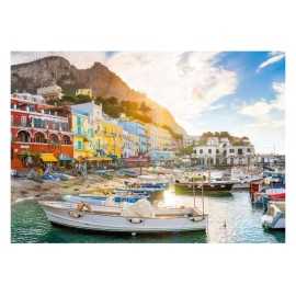 Oferta Puzzle 1500 piezas Isla Capri bahía de Nápoles en Italia