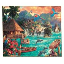 Oferta Puzzle 2000 Piezas Vida en la Isla pacifico