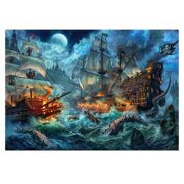 Oferta Puzzle 6000 piezas La Batalla de los Piratas