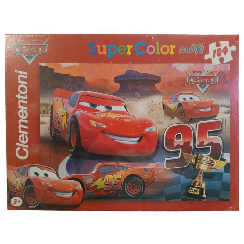 Oferta Puzzle 104 piezas Maxi Turn Right Cars Disney