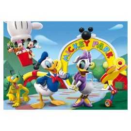 Oferta Puzzle 104 piezas Club House Mickey Minnie Mouse - Disney