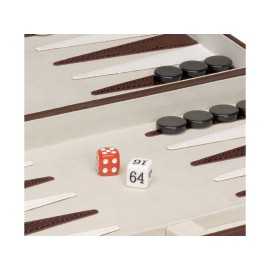 Juego de Mesa Backgammon Plegable en maletín